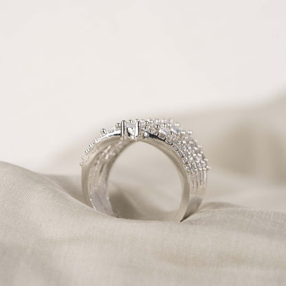 Radiant Diamond Glow Ring