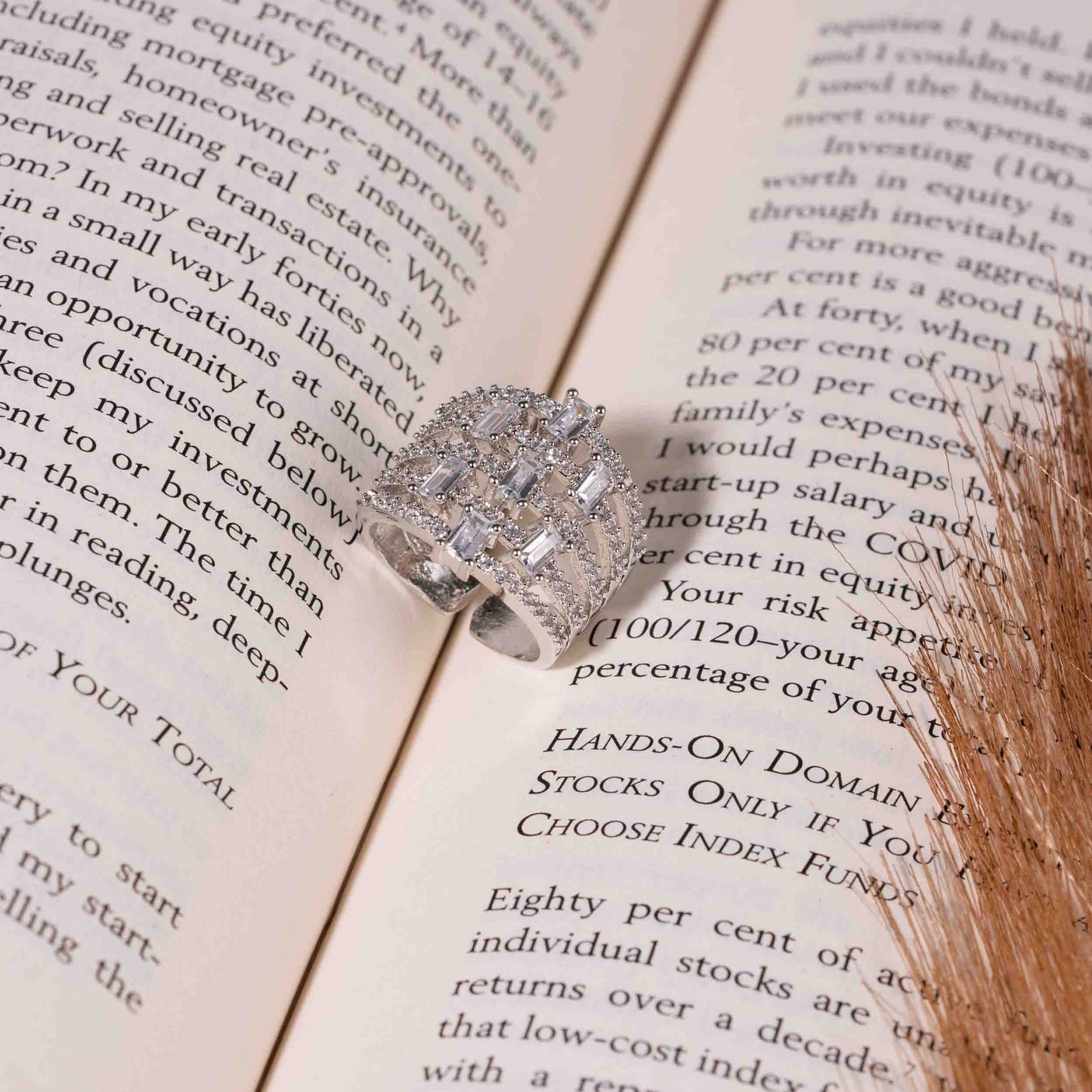 Radiant Diamond Glow Ring