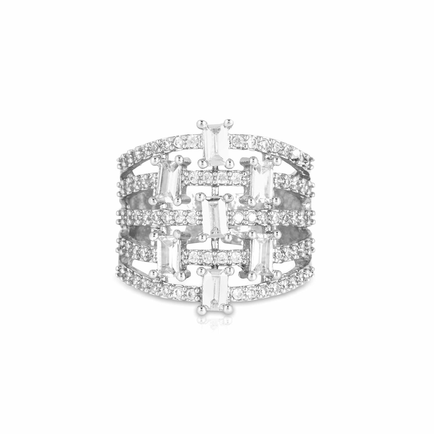 Radiant Diamond Glow Ring