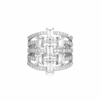 Radiant Diamond Glow Ring