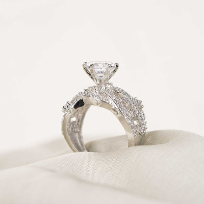 Radiant Diamond Glow Ring