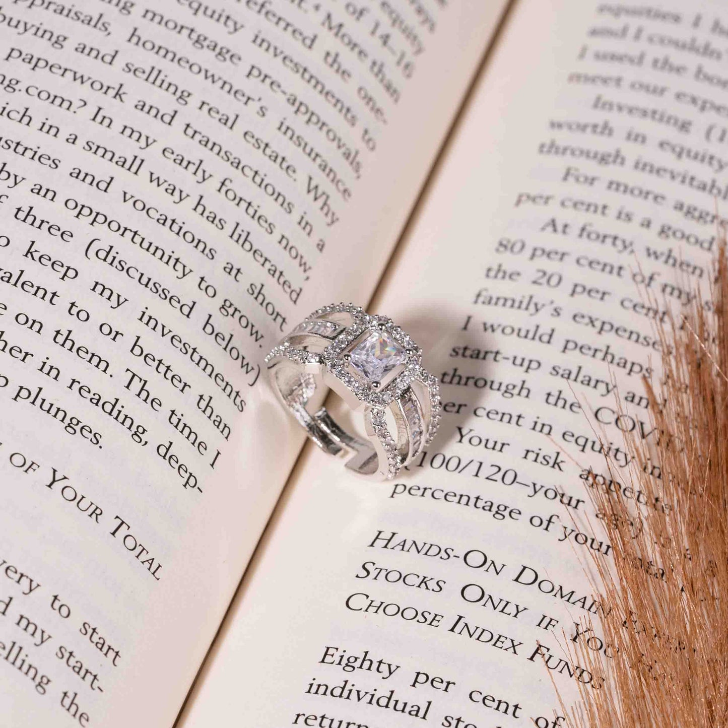 Radiant Diamond Glow Ring