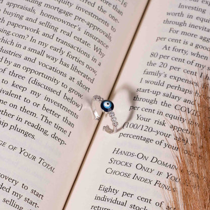 Evil Eye Enigma Ring