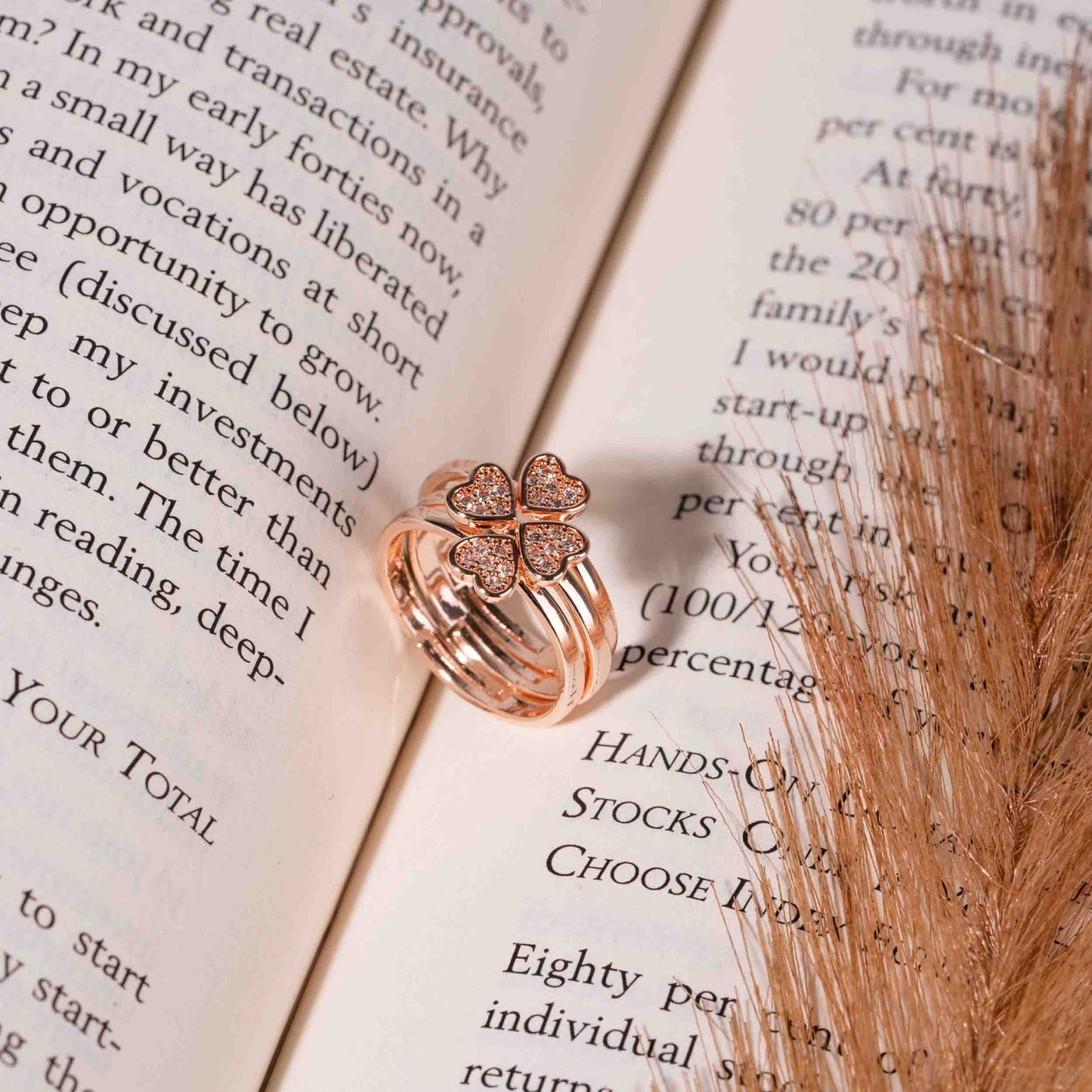 Trio Glam Elegance ring