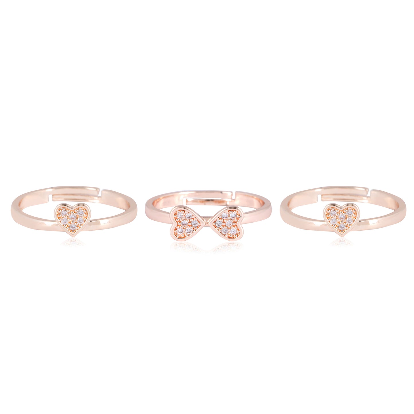 Trio Glam Elegance ring